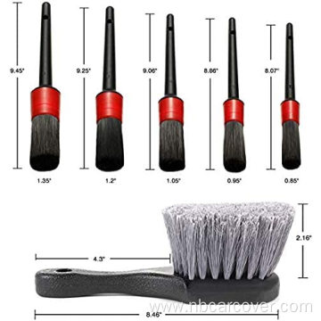 Car Detailing Brush gap Round Head Brush